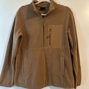 32 Degrees Light Brown Fleece Pullover